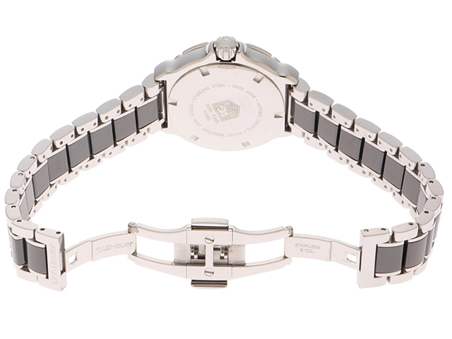 TAG HEUER　タグ・ホイヤー　2018年ギャランティー　フォーミュラ1　WAH1219.BA0859　クォーツ　ステンレススチール/セラミック　ダイヤモンド　 ブラック　200m防水　参考定価：643500　【432】　2148103750830