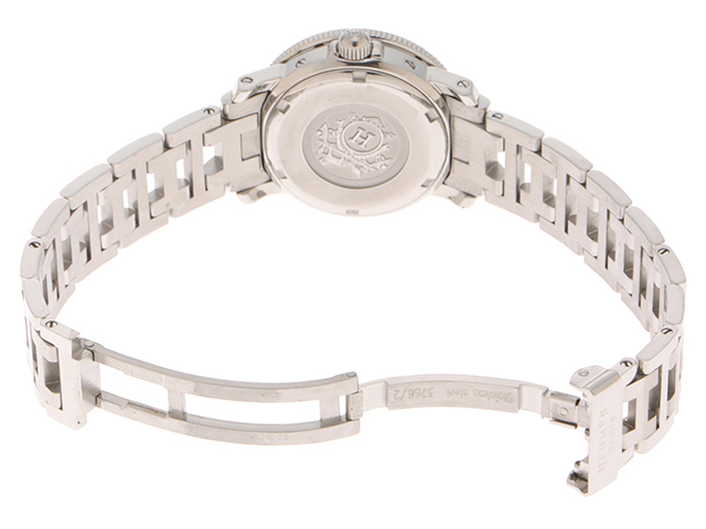 HERMES エルメス クリッパー・ダイバー CL5.210 ステンレス 女性