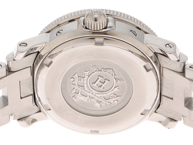 HERMES エルメス クリッパー・ダイバー CL5.210 ステンレス 女性
