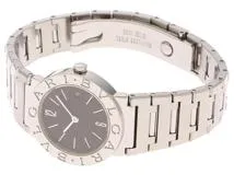 BVLGARI ブルガリブルガリ 腕時計 BB26SSD ブラック ステンレススチール レディース クオーツ （2148103751165）【200】