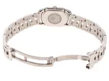 HERMES エルメス ラリー RA1.210 SS ステンレススチール ホワイト クォーツ 【460】2148103751363