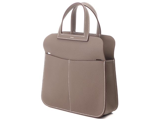 HERMES エルメス アルザン25 ショルダーバッグ エトゥープ W刻 HERMES エルメス アルザン25 ショルダーバッグ エトゥープ W刻