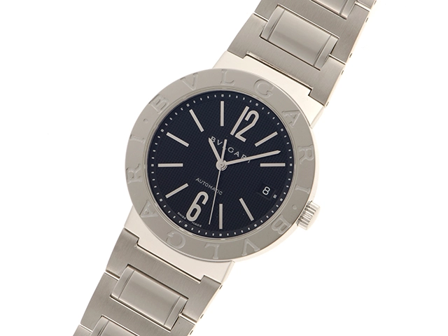 BVLGARI　ブルガリ　時計　ブルガリブルガリ　BB38SSAUTO　メンズ　自動巻き　SS　黒文字盤【431】2148103751943