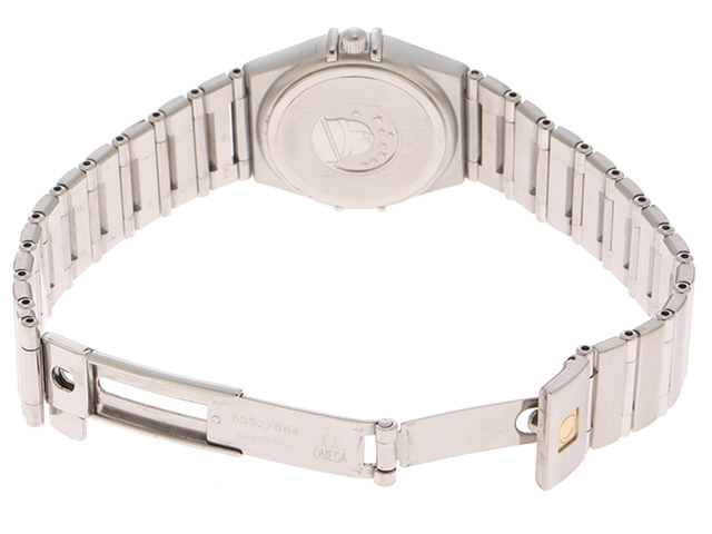 OMEGA オメガ コンステレーションミニ ネイビー文字盤 SS ステンレス  