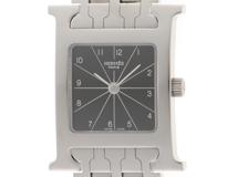 HERMES　エルメス　Ｈウォッチ　HH1.210　ＳＳ　クォーツ　レディース時計【430】2148103752902