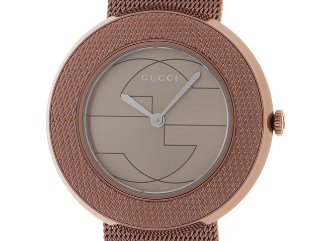 GUCCI グッチ 腕時計 Uプレイ 129.4/YA129445 ブラウン レディース クオーツ （2148103752919）【200】  の購入なら「質」の大黒屋（公式）