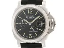 PANERAI パネライ ルミノール パワーリザーブ PAM00090 自動巻き ステンレス/ラバー ブラック 300ｍ防水  【431】2148103752940 の購入なら「質」の大黒屋（公式）