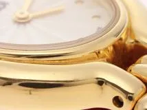 FENDI フェンディ 腕時計 チェンジベルト シルバー GP/革 640L クォーツ レディース