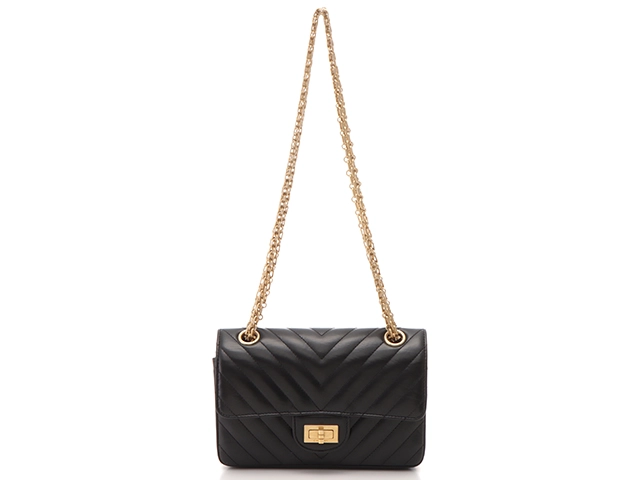 CHANEL シャネル ショルダーバッグ Wチェーンショルダー 2.55 V  