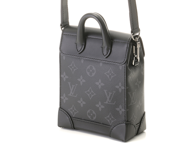 ✨美品✨ルイヴィトン ナノスチーマー M82774 モノグラムエクリプス　黒 ルイヴィトン ショルダーバッグ ナノ スチーマー モノグラムエクリプス