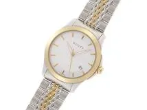 GUCCI グッチ 腕時計 Gタイムレス 126.4 シルバー ゴールドメッキ