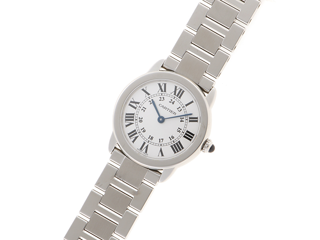 CARTIER カルティエ 時計 ロンドソロSM クオーツ SS W6701004 シルバー  