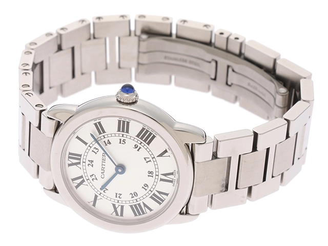 CARTIER　カルティエ　時計　ロンドソロSM　クオーツ　SS　W6701004　シルバー文字盤【431】2148103754449