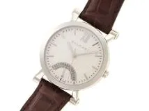 BVLGARI　ブルガリ　ソティリオ　レトログラード　SB42SDR　シルバー文字盤　　SS/革　　オートマチック　　メンズ腕時計　　自動巻き　【436】　2148103754517
