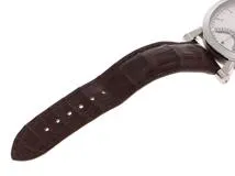 BVLGARI　ブルガリ　ソティリオ　レトログラード　SB42SDR　シルバー文字盤　　SS/革　　オートマチック　　メンズ腕時計　　自動巻き　【436】　2148103754517