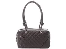 CHANEL シャネル カンボンライン ボーリングバッグミディアム