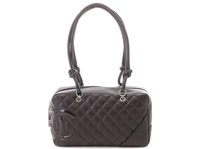 CHANEL シャネル カンボンライン ボーリングバッグミディアム CHANEL シャネル カンボンライン ボーリングバッグミディアム
