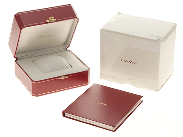 CARTIER カルティエ 2017年ギャランティ サントス100 MM W20126X8 自動巻き ステンレス ホワイト 【432】2148103756818