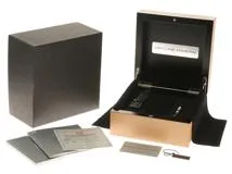 PANERAI パネライ 腕時計 2004年並行品 ルミノールGMT PAM00088 ブラック文字盤 ステンレススティール／アリゲーターベルト 自動巻き【472】SJ