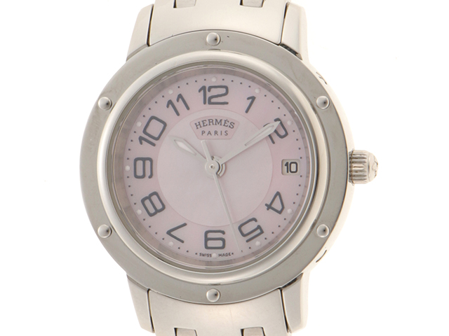 HERMES エルメス 腕時計 2012年正規品 クリッパーナクレ CP1.210.214  
