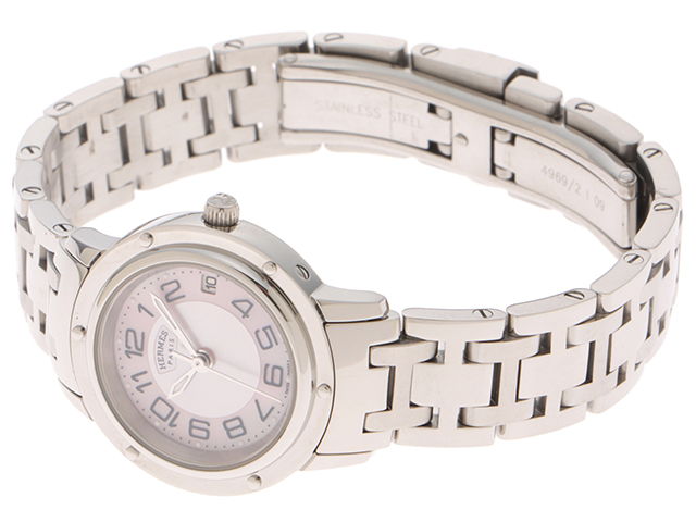 HERMES エルメス 腕時計 2012年正規品 クリッパーナクレ CP1.210.214  