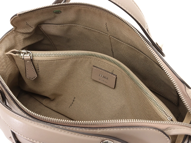 FENDI フェンディ バイザウェイ ラージ グレージュ レザー 8BL125【430】2148103757501