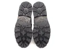 CELINE　セリーヌ　トリオンフチェーン付きマーガレットローファー　レディース37　ブラック　レザー　344893602C.38NO　2148103757648　【432】