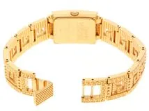 GIANNI VERSACE ジャンニヴェルサーチ　レディース クオーツ　メデューサ 7009019 ブラック文字盤 GP【472】HK