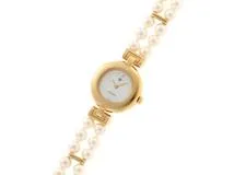 MIKIMOTO ミキモト パールウォッチ 4N20-0940 JAL限定 女性用