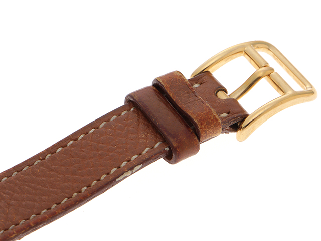 楽天市場】HERMES エルメス ケリーウォッチ KE1.201 GP/革
