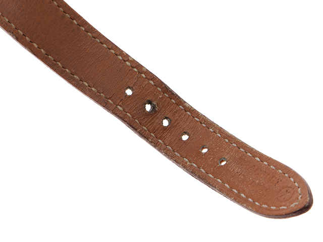 HERMES エルメス ケリーウォッチ KE1.201 GP/レザー シャンパン