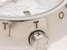 LOUIS VUITTON　ルイ・ヴィトン　タンブール　ラブリーペルル　Q121C　ステンレス/ワニ革  クォーツ　レディース　腕時計　F