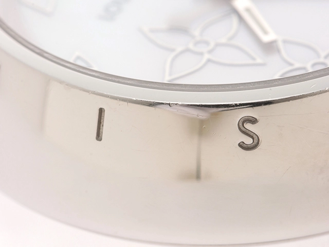 LOUIS VUITTON　ルイ・ヴィトン　タンブール　ラブリーペルル　Q121C　ステンレス/ワニ革  クォーツ　レディース　腕時計　F