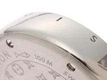 LOUIS VUITTON　ルイ・ヴィトン　タンブール　ラブリーペルル　Q121C　ステンレス/ワニ革  クォーツ　レディース　腕時計　F
