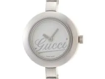 599【6月末終了】 GUCCI グッチ 105 バングル 白文字盤 完品 599【6月末終了】 GUCCI グッチ 105 バングル 白文字盤 完品