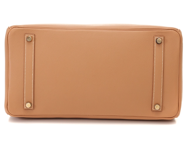 HERMES エルメス バーキン35 ナチュラル ゴールド金具 クシュベル □E刻印 【432】2148103760624