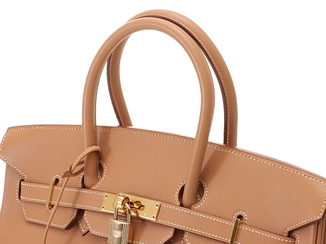 HERMES エルメス バーキン35 ナチュラル ゴールド金具 クシュベル □E刻印 【432】2148103760624
