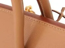 HERMES　エルメス　バーキン35　ナチュラル　ゴールド金具　クシュベル　□E刻印　【432】2148103760624