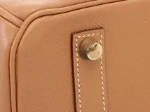 HERMES　エルメス　バーキン35　ナチュラル　ゴールド金具　クシュベル　□E刻印　【432】2148103760624