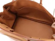 HERMES　エルメス　バーキン35　ナチュラル　ゴールド金具　クシュベル　□E刻印　【432】2148103760624