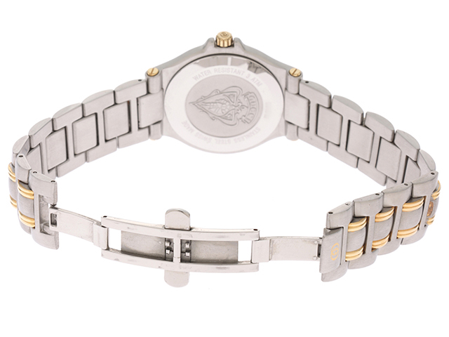 □GUCCI グッチ 9040M ブラック文字盤 SS　ステンレス クオーツ 箱 GUCCI グッチ 9040M ブラック文字盤 ステンレススチール