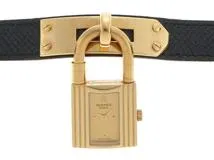 HERMES エルメス ケリーウォッチ KE1.201 GP/レザー 女性用 HERMES エルメス ケリーウォッチ KE1.201 GP/レザー 女性用