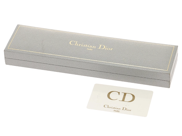 Dior ディオール バギラ ブラックムーン7Pダイヤ 47.153.4 (D46.153.5) ブラック文字盤 ゴールドメッキ/革 クオーツ レディース時計 2148103764929【433】