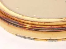 CELINE　セリーヌ　ホースキャリッジ　H.2904.3　ゴールド文字盤　GP/革　クオーツ　レディース時計　2148103765230【207】