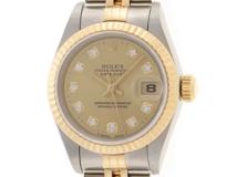ROLEX　ロレックス　デイトジャスト　69173G　SS/YG　レーディス時計【434】2148103765704