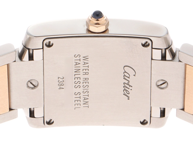Cartier  カルティエ 　タンクフランセーズSM 　 ピンクシェル　　W51027Q4　　 レディース　　【436】　　　2148103765759