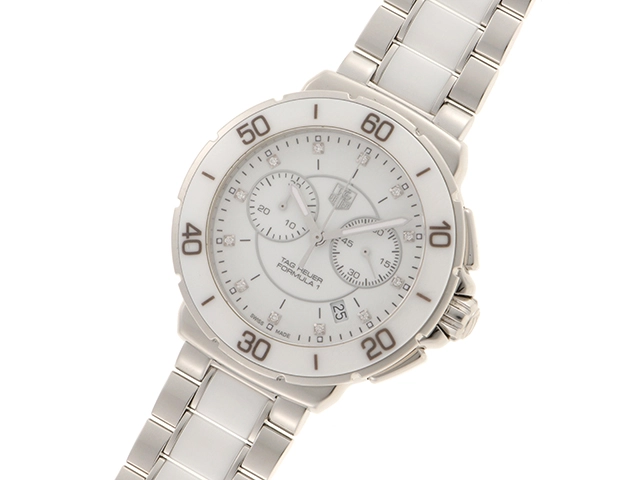 TAG HEUER　タグホイヤー　フォーミュラ1　腕時計クォーツ　メンズ　ステンレススチール /セラミック/ダイヤモンド　CAH1211.BA0863　2148103765957【437】