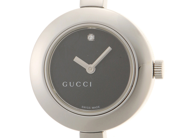 GUCCI グッチ バングルウォッチ 1PD クォーツ レディース SS