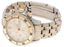OMEGA オメガ 腕時計 シーマスター ダイバー300m クロノグラフ 2398.20.00 K18イエローゴールド/ステンレス ホワイト文字盤 自動巻き【472】SJ