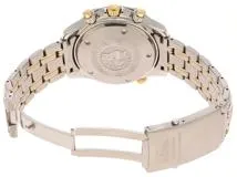 OMEGA オメガ 腕時計 シーマスター ダイバー300m クロノグラフ 2398.20.00 K18イエローゴールド/ステンレス ホワイト文字盤 自動巻き【472】SJ